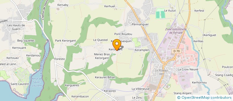 localisation de l'entreprise JEUX ET MERVEILLES  CONCARNEAU