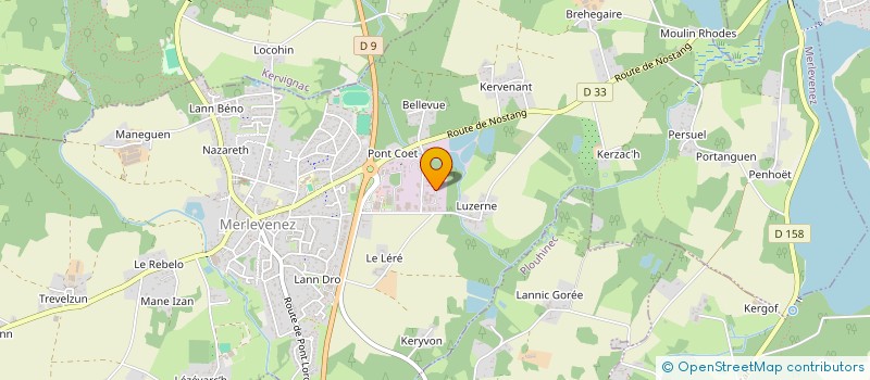 localisation de l'entreprise JEUX GA à HENNEBONT
