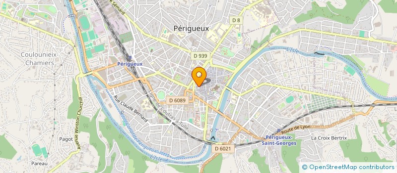 localisation de l'entreprise JEUX GOUPIL à PERIGUEUX