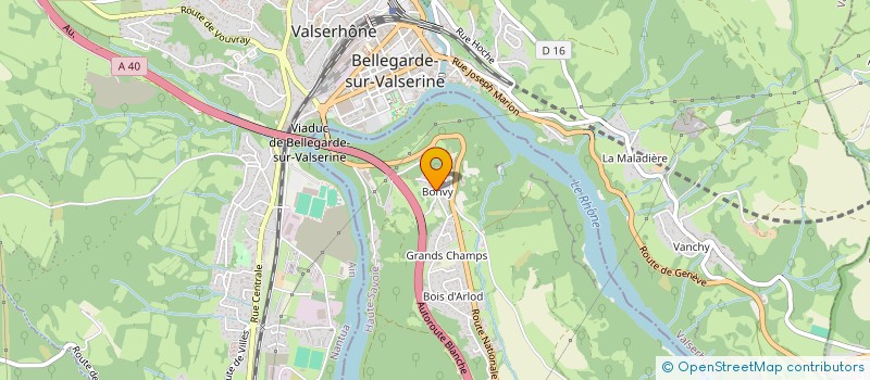 localisation de l'entreprise JEUX MONDIAUX DE LA PAIX  BILLIAT