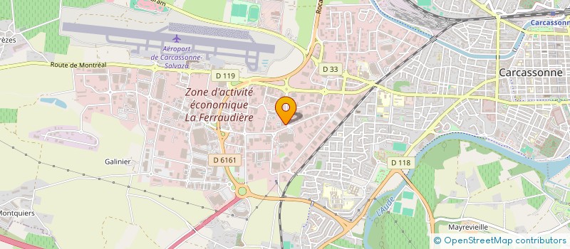 localisation de l'entreprise JEUX MONDIAUX DES SAPEURS POMPIERS à CARCASSONNE
