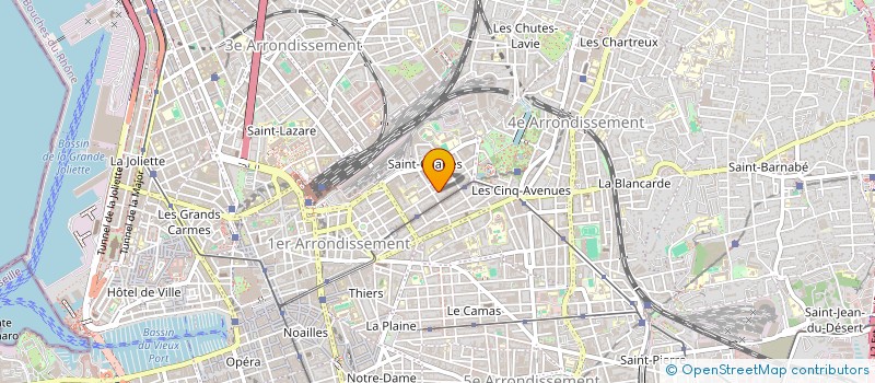 localisation de l'entreprise JEUX NOUVEAUX LE GAI RIRE à MARSEILLE