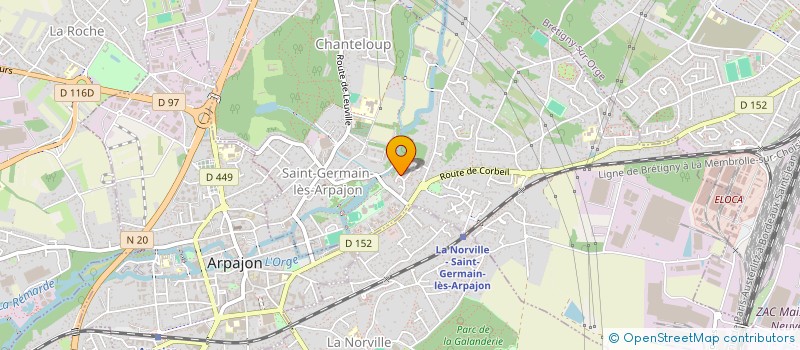 localisation de l'entreprise JEUX POSE à SAINT-GERMAIN-LES-ARPAJON