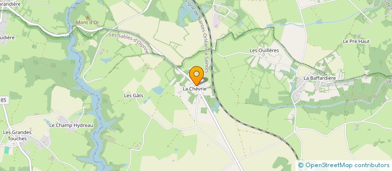 localisation de l'entreprise JEUX POUR TOUS  LE CHAMP-SAINT-PERE