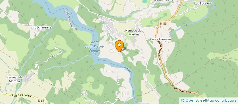 localisation de l'entreprise JEUX RIGOLE  LA SALLE-EN-BEAUMONT