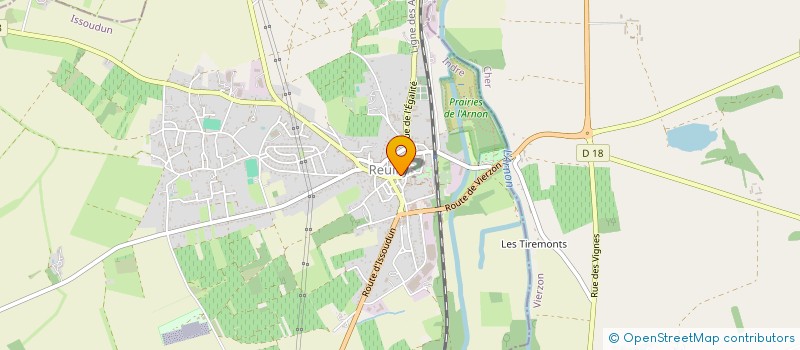 localisation de l'entreprise JEUX SNACK à REUILLY
