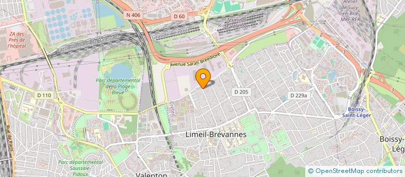 localisation de l'entreprise JEUX SPORTING  LIMEIL-BREVANNES