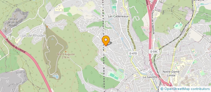 localisation de l'entreprise JEUX T HEMES TIBOU  LES PENNES-MIRABEAU