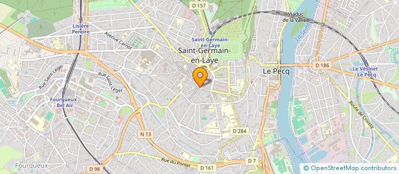 localisation de l'entreprise JEUX VIDEO 2000 à SAINT-GERMAIN-EN-LAYE