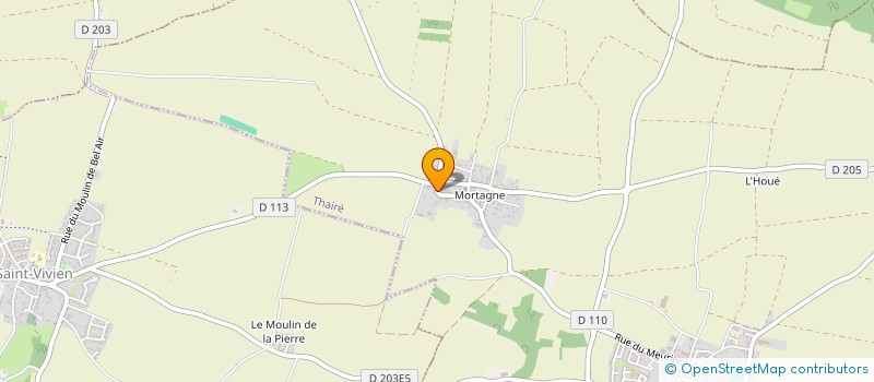 localisation de l'entreprise JEUX VIDEO LOISIRS à THAIRE