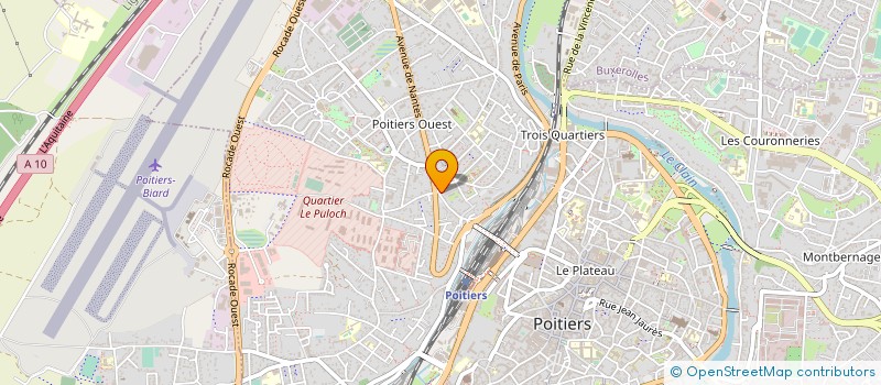 localisation de l'entreprise JEUX VIENNE SERVICES  POITIERS