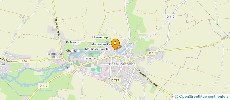 localisation de l'entreprise JEUX VOEUX ENCORE !  CHEF-BOUTONNE