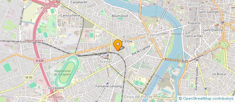 localisation de l'entreprise JEUX2MAINS à TOULOUSE