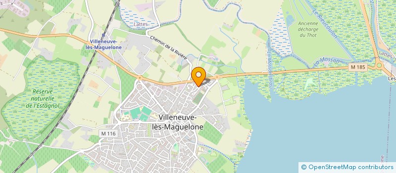 localisation de l'entreprise JEV CONCEPT à VILLENEUVE-LES-MAGUELONE