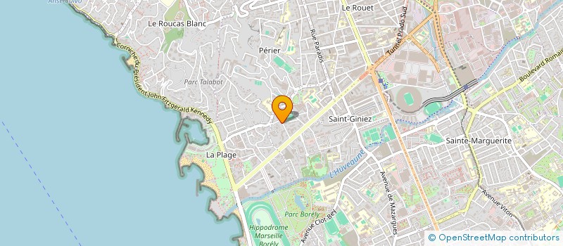 localisation de l'entreprise JEVA à MARSEILLE