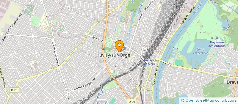 localisation de l'entreprise JEVAL C à JUVISY-SUR-ORGE