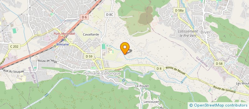 localisation de l'entreprise JEVENTA IMMO  SIMIANE-COLLONGUE