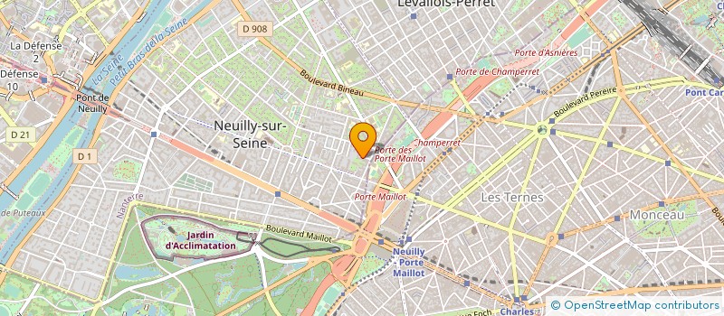 localisation de l'entreprise JEVI CAPITAL à NEUILLY-SUR-SEINE