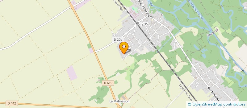 localisation de l'entreprise JEVIESSA à PAYNS