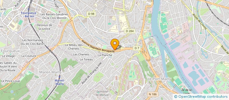 localisation de l'entreprise JEVOLUE à SARCELLES