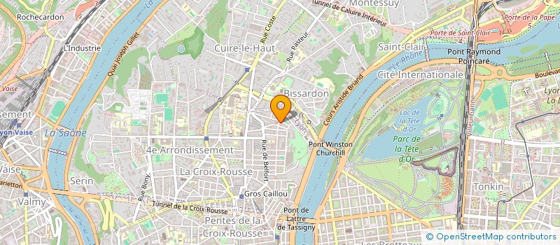 localisation de l'entreprise JEVORINE à LYON