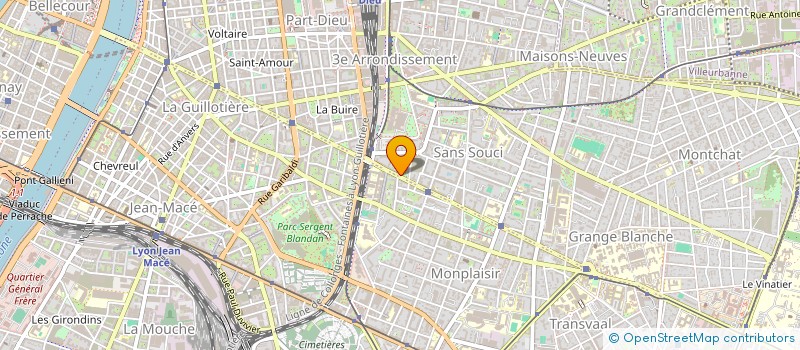 localisation de l'entreprise JEVOUSASSURE.FR  LYON