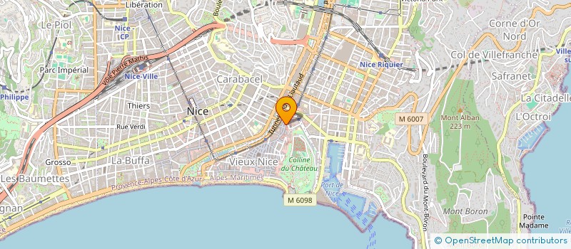 localisation de l'entreprise JEWEL FANTEASY à NICE