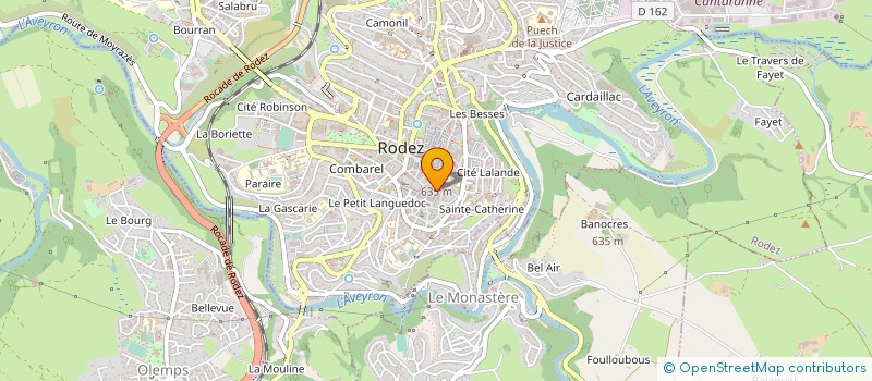 localisation de l'entreprise JEWELS  RODEZ