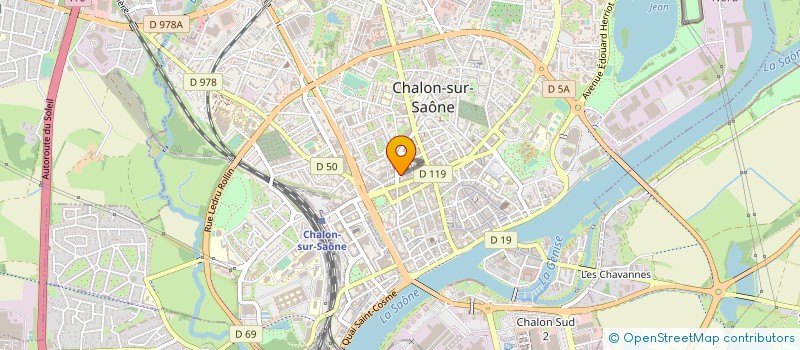 localisation de l'entreprise JEWHARO à CHALON-SUR-SAONE