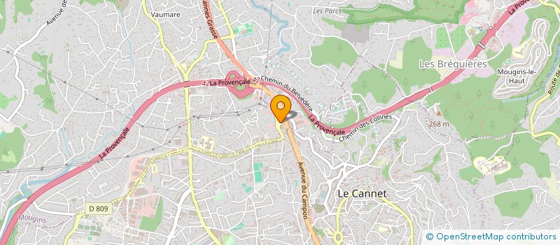 localisation de l'entreprise JEX à MOUGINS