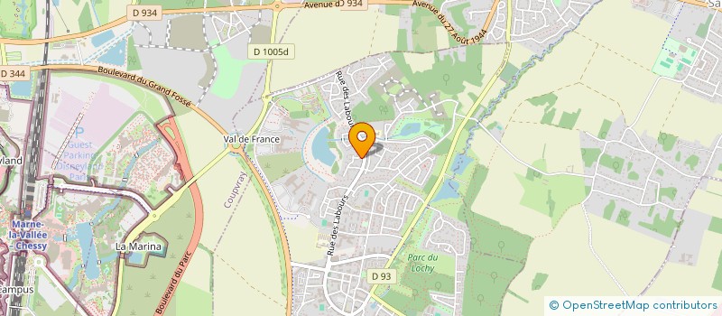 localisation de l'entreprise JEXCO à MAGNY-LE-HONGRE