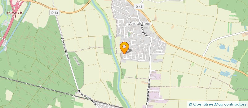 localisation de l'entreprise JEXCOM AUDIT  ANDOLSHEIM