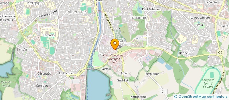 localisation de l'entreprise JEXLPROD à VANNES