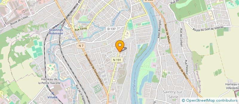 localisation de l'entreprise JEXPERT à CORBEIL-ESSONNES