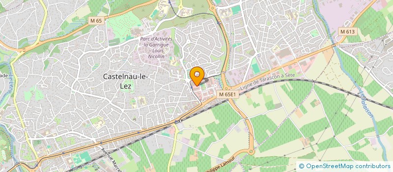 localisation de l'entreprise JEY à CASTELNAU LE LEZ