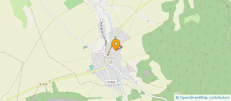 localisation de l'entreprise JEY  COINCY