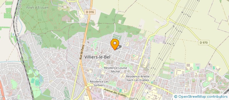 localisation de l'entreprise JEYA ELEC  VILLIERS-LE-BEL