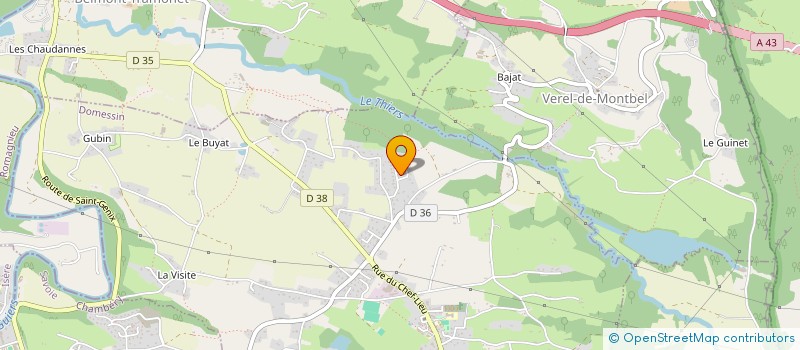 localisation de l'entreprise JEYACE  DOMESSIN