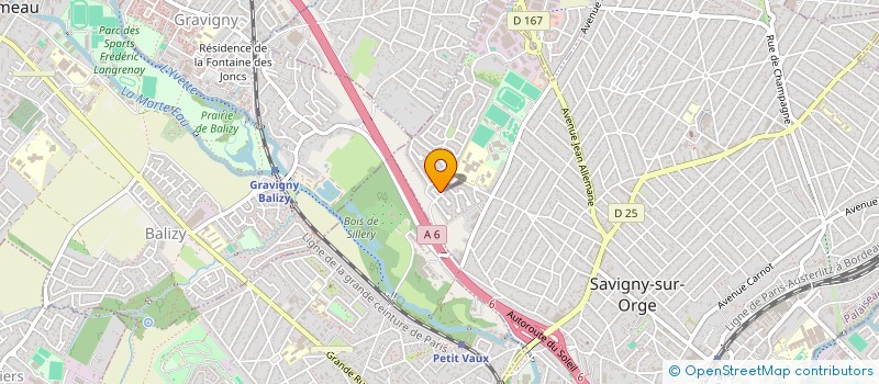 localisation de l'entreprise JEYAM  SAVIGNY-SUR-ORGE