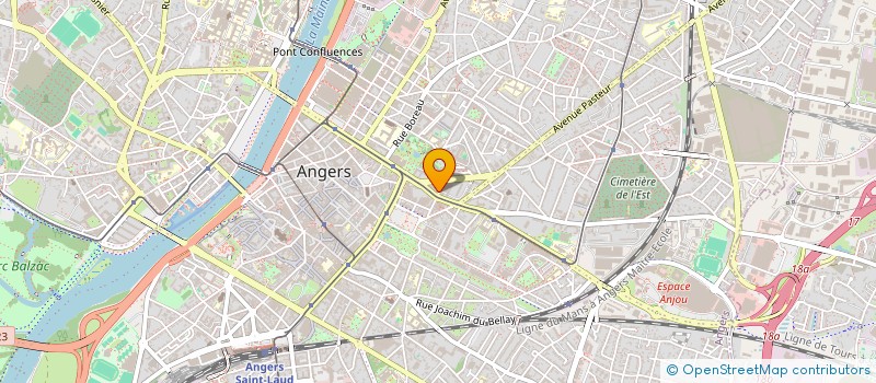 localisation de l'entreprise JEYANNYVES à ANGERS