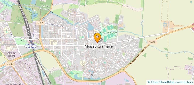localisation de l'entreprise JEYFIDELIS à MOISSY-CRAMAYEL
