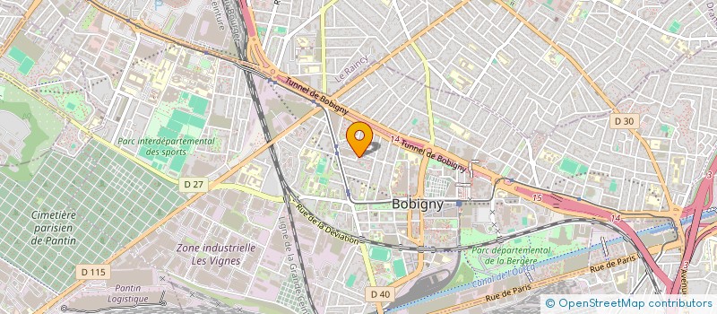 localisation de l'entreprise JEYMA IMMOBILIER  BOBIGNY