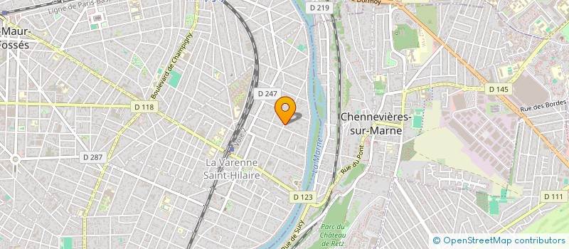 localisation de l'entreprise JEYN à SAINT-MAUR-DES-FOSSES