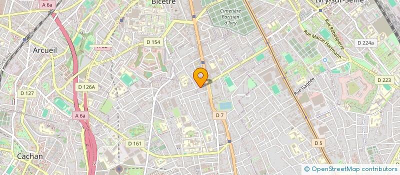 localisation de l'entreprise JEYSA à VILLEJUIF