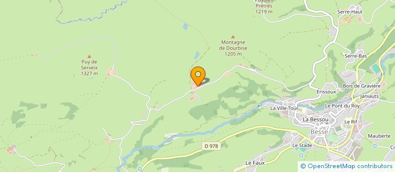 localisation de l'entreprise JEZABEL & CO  BESSE ET SAINT ANASTAISE