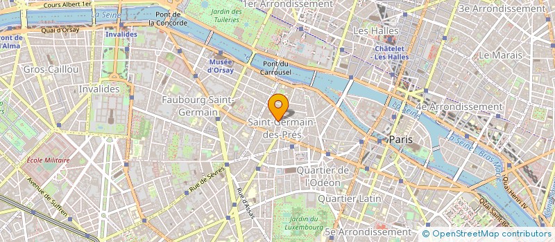 localisation de l'entreprise JEZEBEL à PARIS