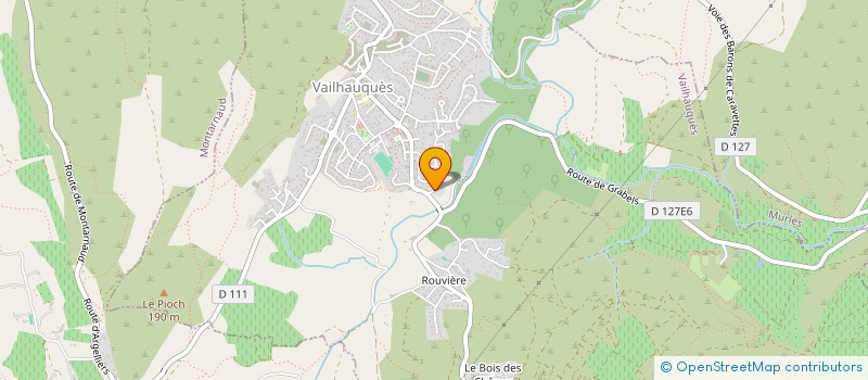 localisation de l'entreprise JEZEN  VAILHAUQUES