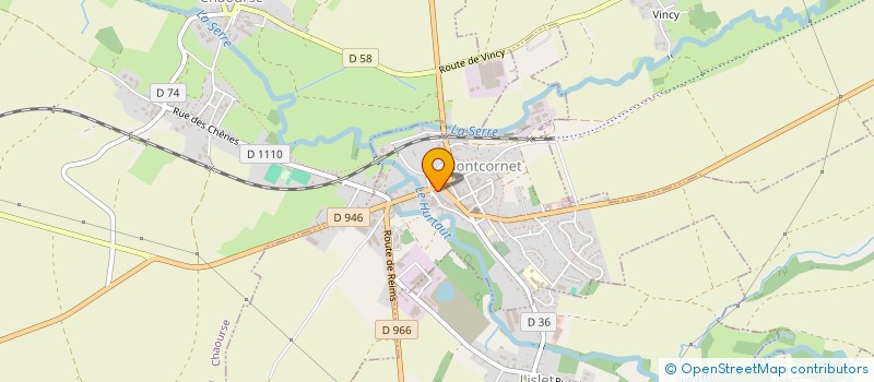 localisation de l'entreprise JEZEQUEL FABRICE  MONTCORNET