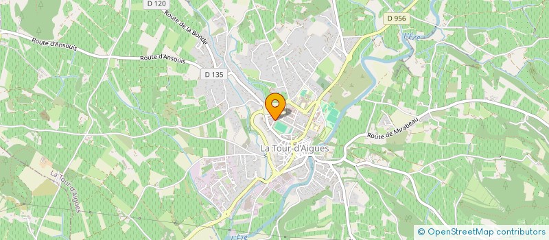 localisation de l'entreprise JF AMENAGEMENT  LA TOUR-D'AIGUES