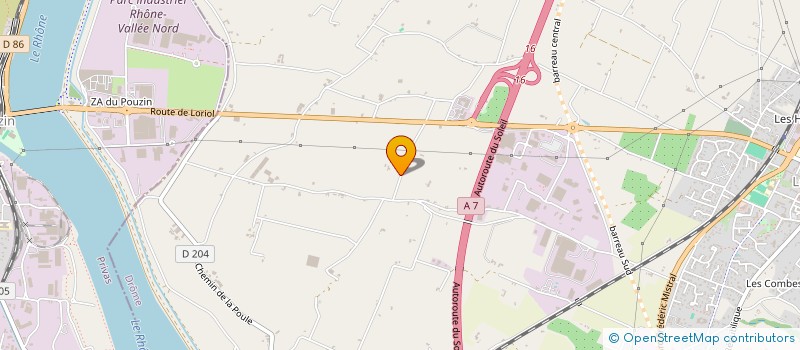 localisation de l'entreprise JF AND CO  LORIOL-SUR-DROME